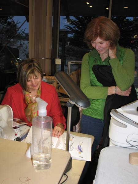 Barb and Sharon