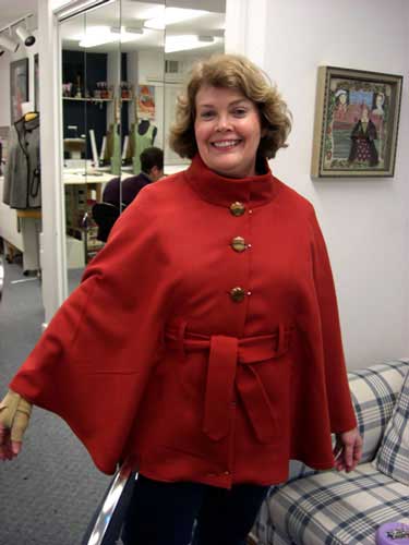 Kathleen's cape